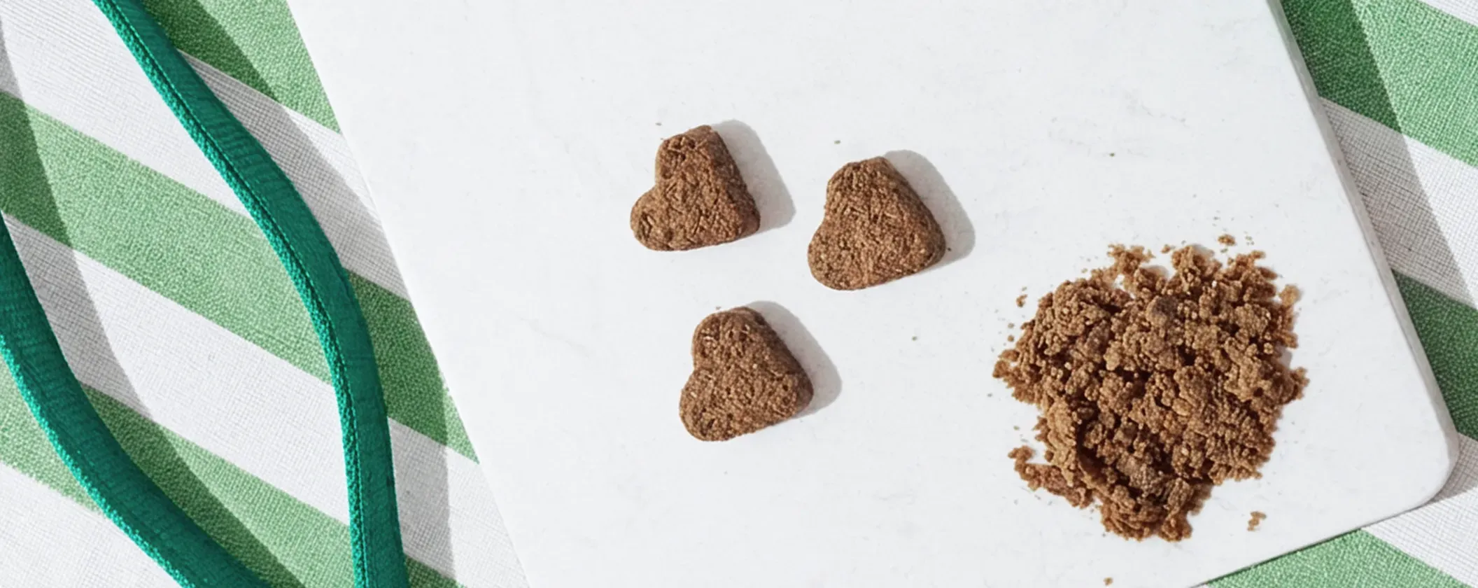 Bouchées Balto dans une assiette